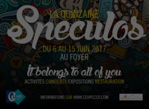Affiche du festival Speculos